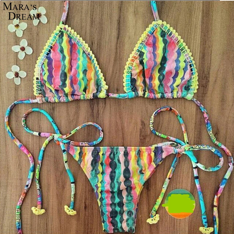 Mara's Dream Women New Sexy Swimsuit Summer 2017 Wire Free Bikini Set ...