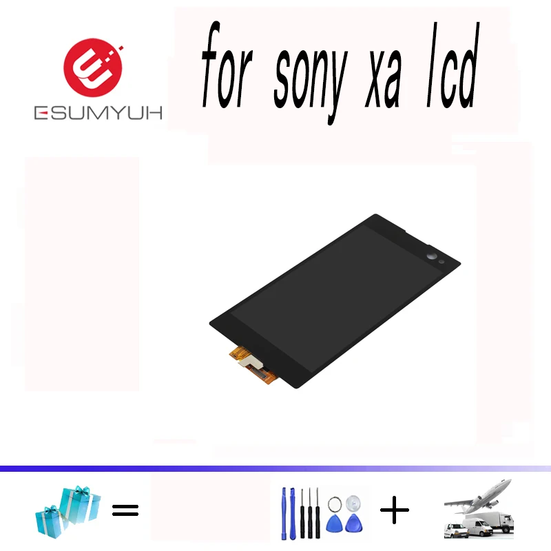 C3 lcd For Sony Xperia D2533 D2502 LCD Display Touch Screen Digitizer Assembly Replacement Part screen | Мобильные телефоны и