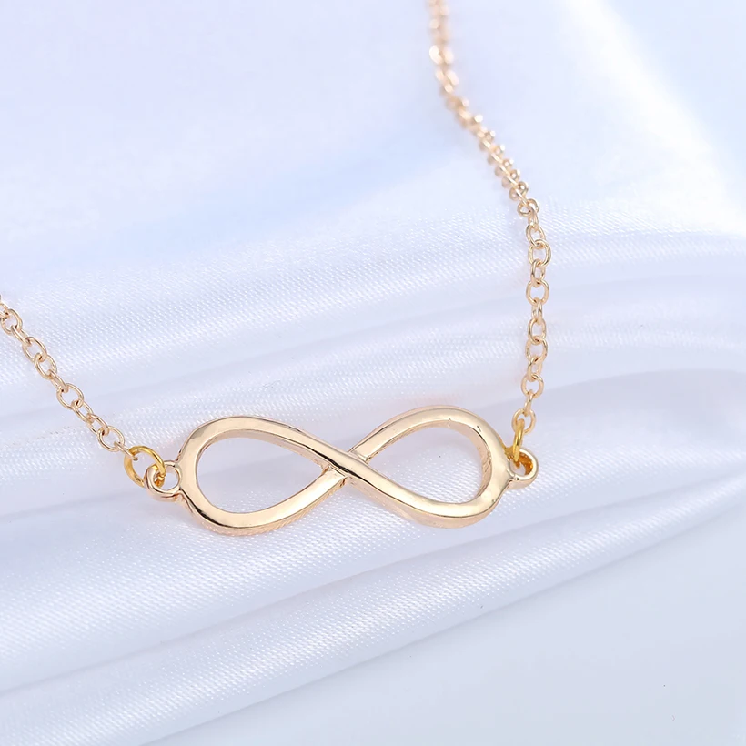 Браслет цепочка со знаком бесконечности на удачу|infinity bracelet|bracelet luckybracelets & bangles |