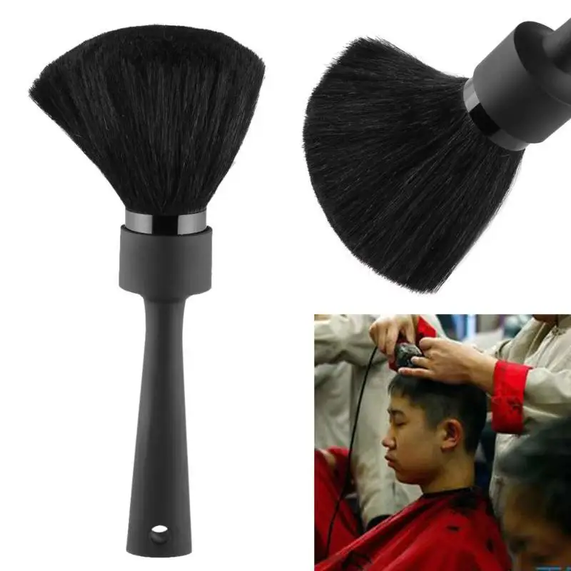 

Professional Soft Black Neck Face Duster Brushes Barber Accessories Styling Hair Clean Hairbrush Cutting Hairdressing Salon Tool