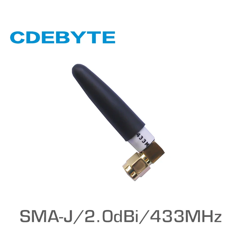 

TX433-JW-5 433MHz SMA-J interface 50 Ohm impedance less than 1.5 SWR 2.0dBi gain high-quality omnidirectional antenna