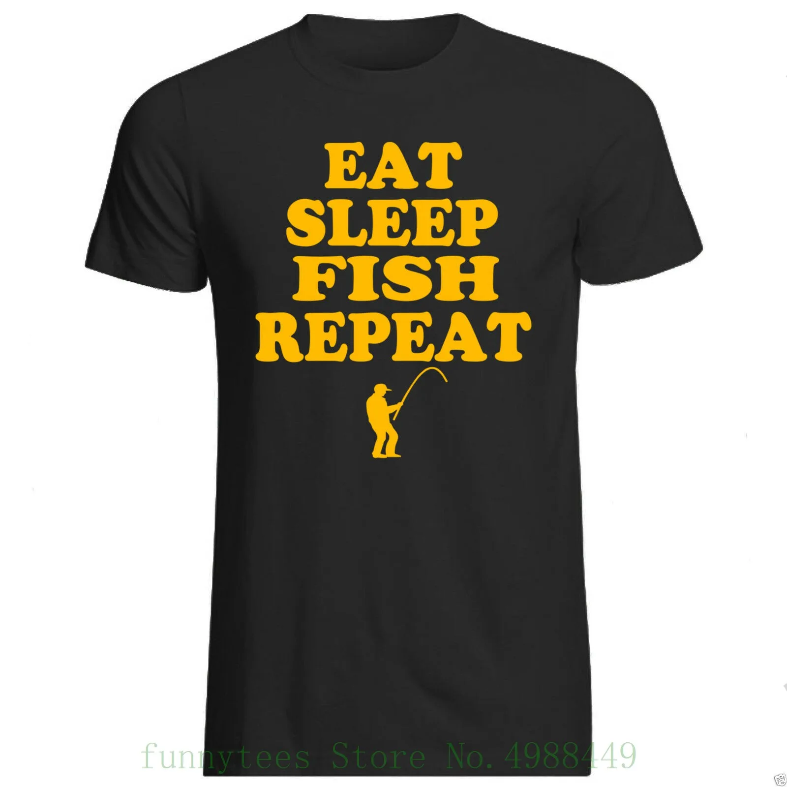 Футболка Eat Sleep Fish Repeat все размеры + коли (брендовый Фишер карп) Новое поступление