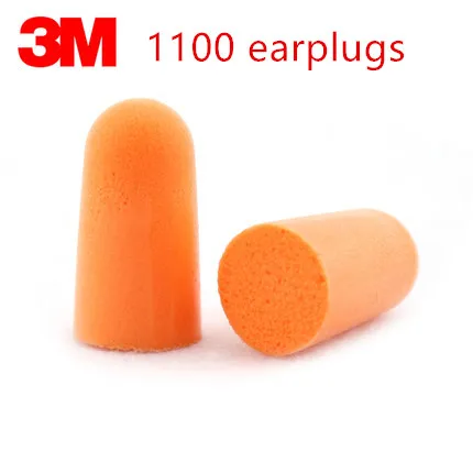 

3M 1100 Disposable Earplug Foam Noise Reducer Free Shipping