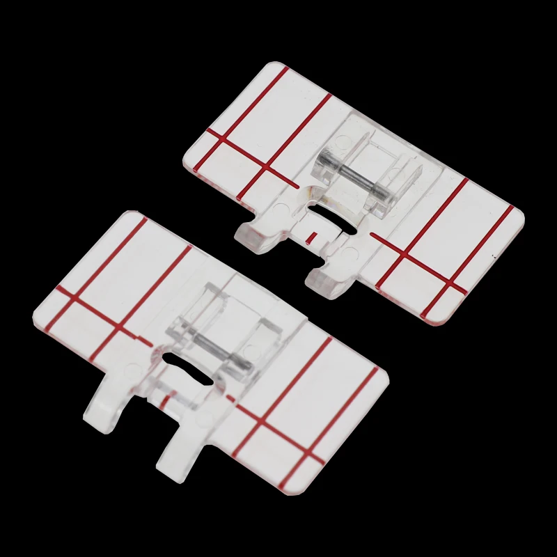 Пластиковый прозрачный инструмент для параллельного стежка, лапка для дома, домашняя швейная машина для Brother/Singer/Feiyue/Janome/Butterfly/Juki