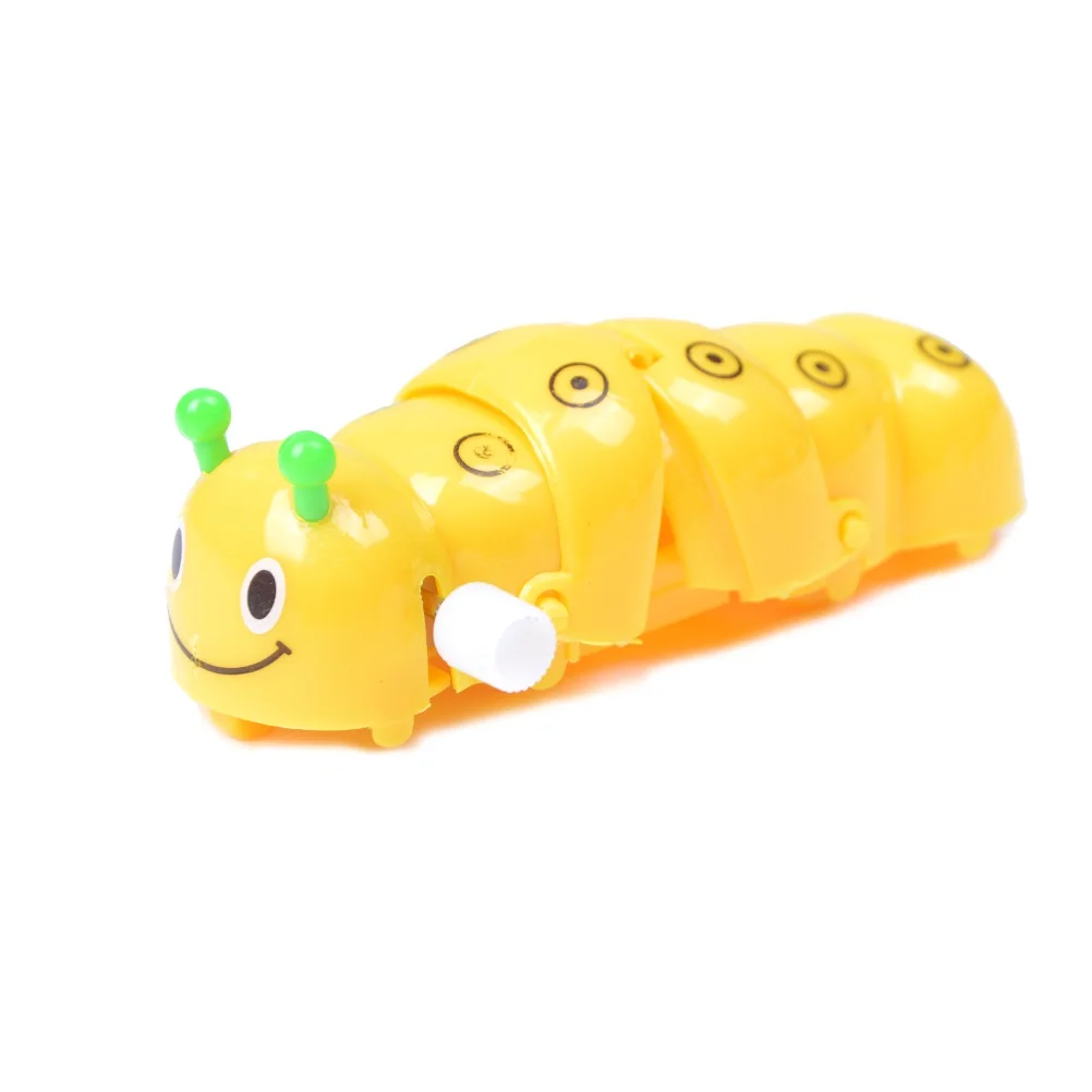

High Quality Children Clockwork Spring Toy Green Plastic Cartoon Creeping Insect