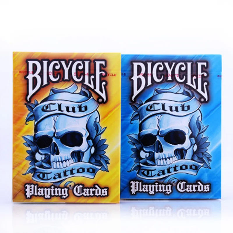 BICYCLE Club Tattoo V2 игральных карт новый покер карты для мага коллекция карточная игра