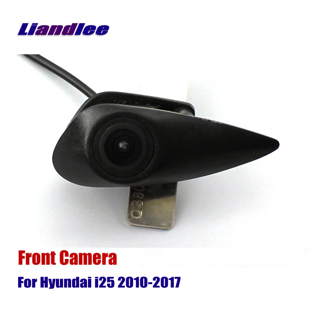 Автомобильная камера с логотипом Переднего Вида, встроенная камера для hyundai i25 2010 2011 2012-(не обратная задняя парковочная камера
