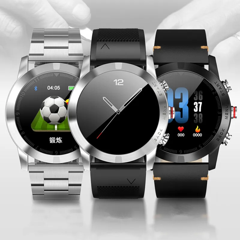 Smart Watch 1.3 Inch Waterproof Bracelet Heart Rate Monitor Step Count Sedentary Reminder IP68 350m - 32966156545