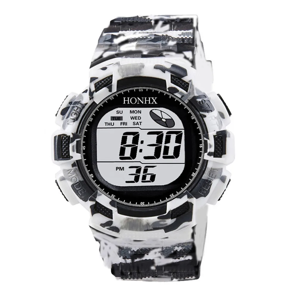 

Fashion Mens Digital LED Analog Quartz Alarm Date Sports Wrist Watch Retro Men Design Watches Top Brand clock erkek kol saati