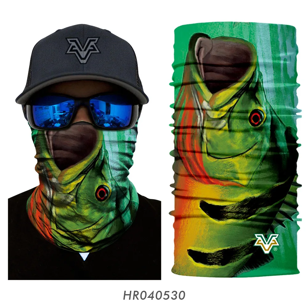 3D бесшовный рыболовный шарф многофункциональные банданы велосипедный шарф щит маска для рыбы велосипедный Шарф Солнцезащитный Кемпинг банданы