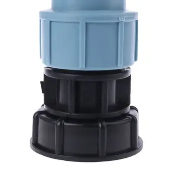 

New IBC Tank adapter S60X6 to MDPE straight pipe fitting 32mm Accessories Garden Water Pipe Fitting Tool Connector