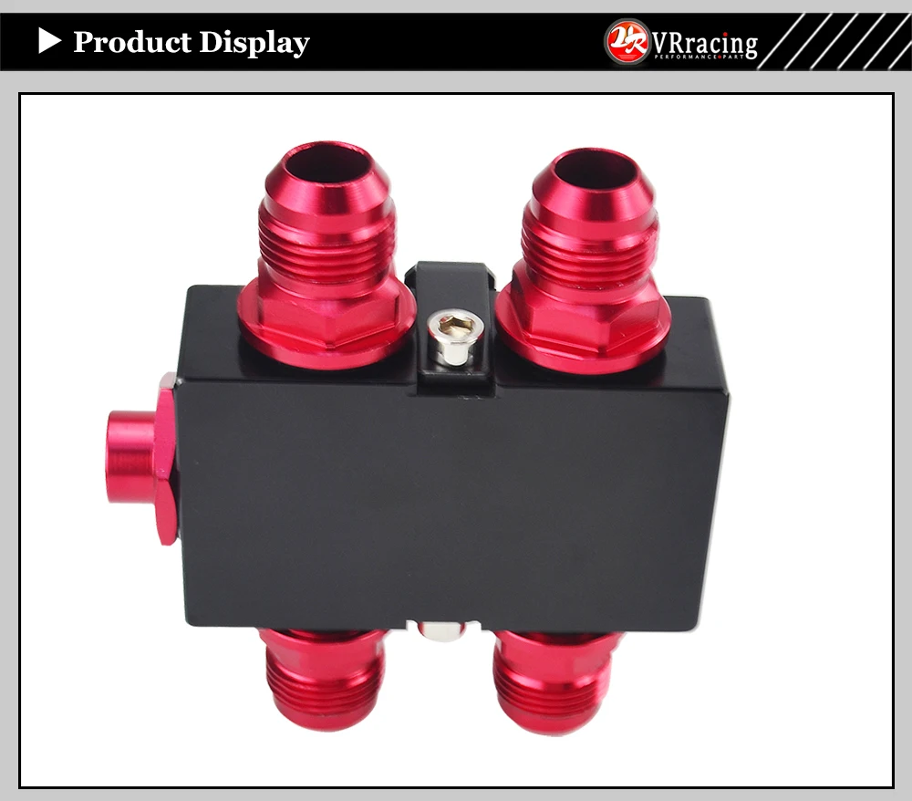 Масляный фильтр адаптер сэндвич с Встроенный масляный термостат AN10 фитинг VR5672BK