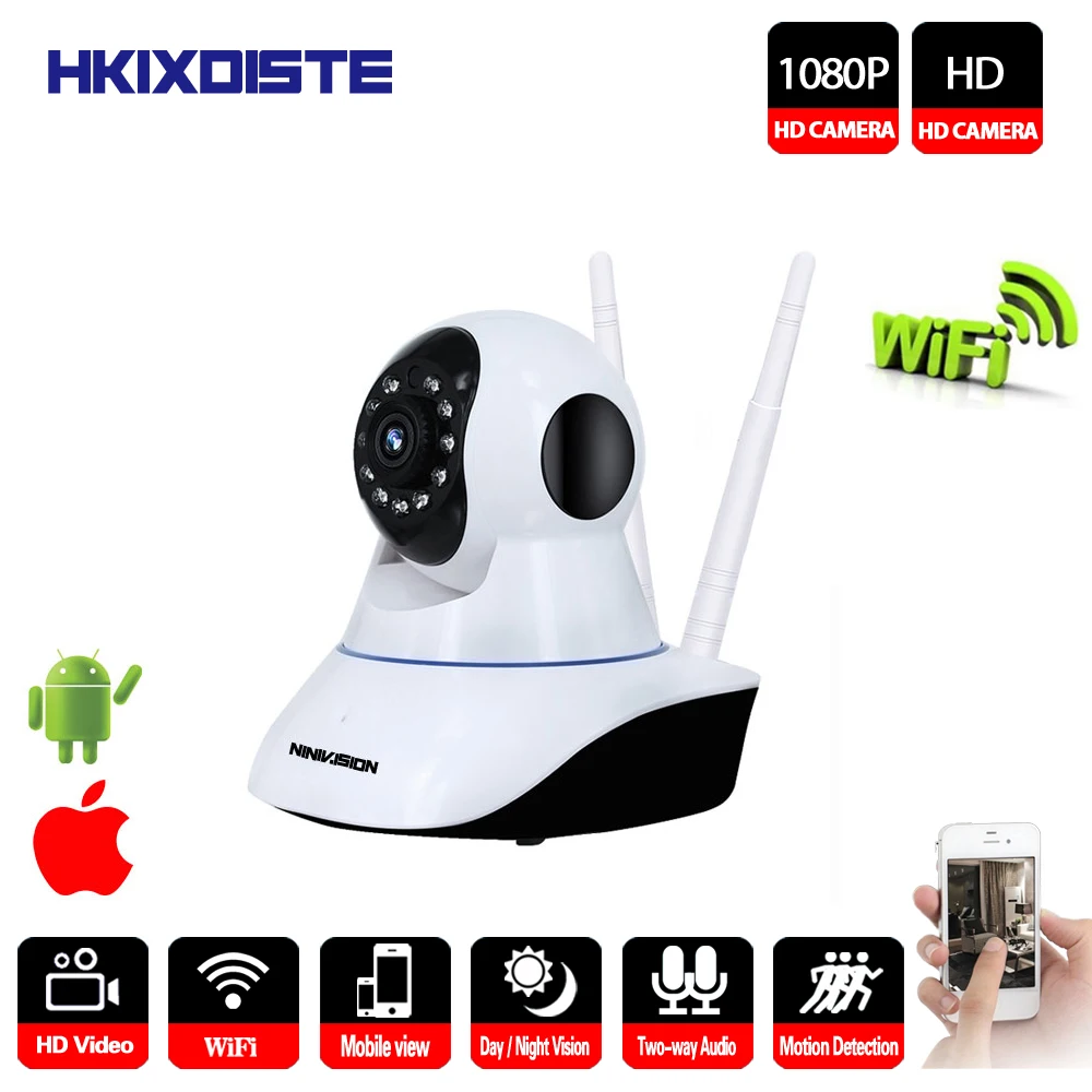 Камера видеонаблюдения hkixdistee HD 1080P беспроводная камера безопасности для