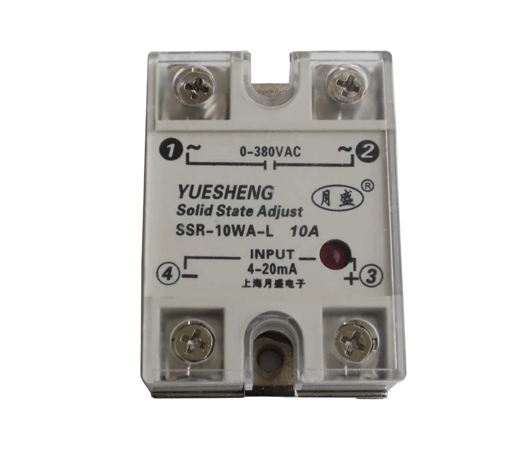 

4-20mA solid state regulator, linear consistency, suitable for a large number of plastic absorbing machine is easy to use, 10A