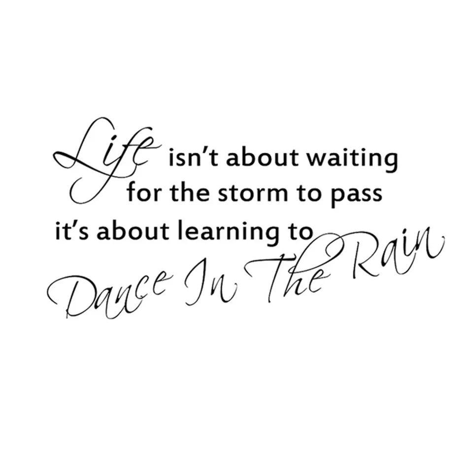 Im Regen Tanzen Zitat