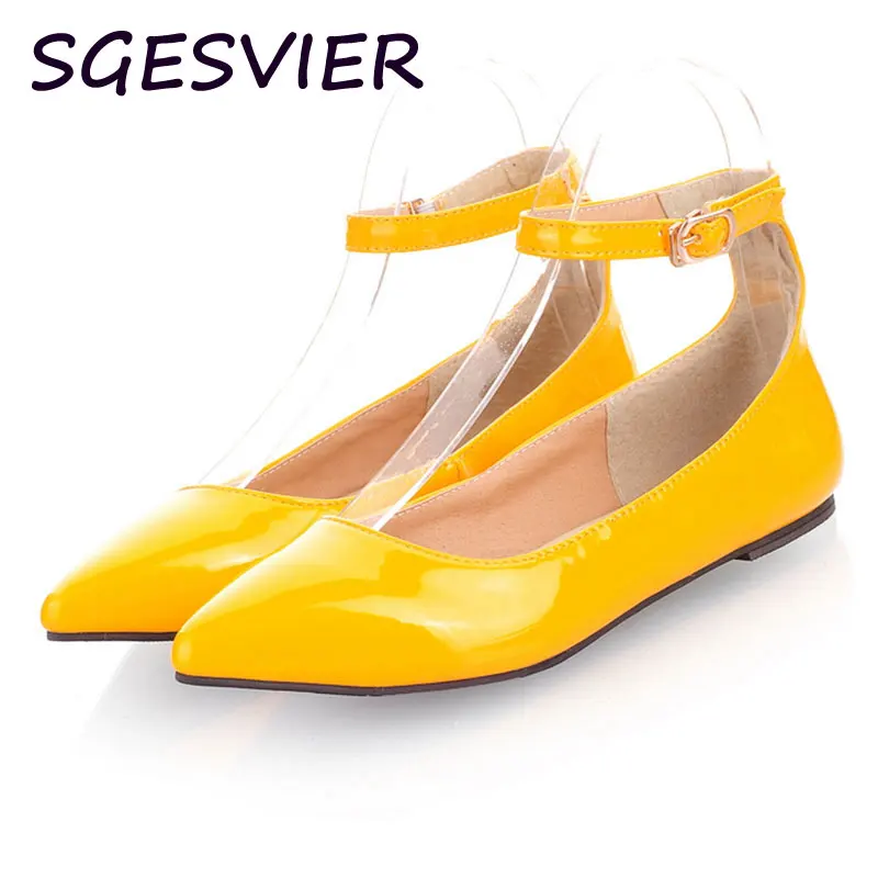 sgesvier fashionable joker the new candy color paint pointed shoes with flat sheet buckles women flat - Buy Candy By Color sgesvier fashionable joker the new candy color paint pointed shoes with flat sheet buckles women flat - Buy Candy By Color