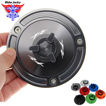 

CNC Aluminum Motorcycle Fuel Tank Cap Gas Oil Tank Cover Petrol Cover For Yamaha FZ 16 FZ16 2011-2015 2012 2013 2014 11 15