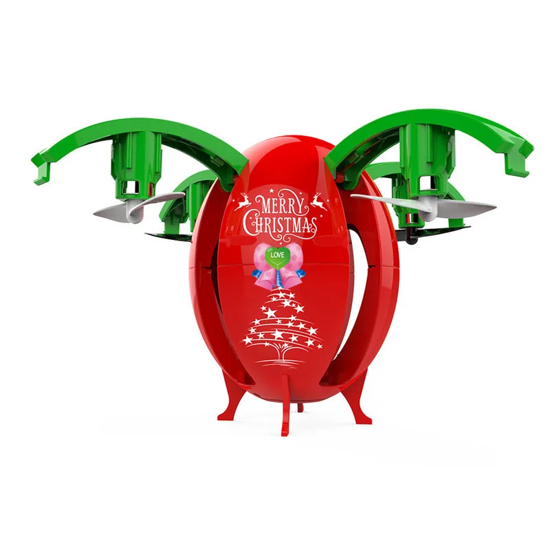 

mini drone dron Quadcopter 2.4G Foldable Transformable Egg Pocket Drone RC Quadcopter UAV Christmas Gift