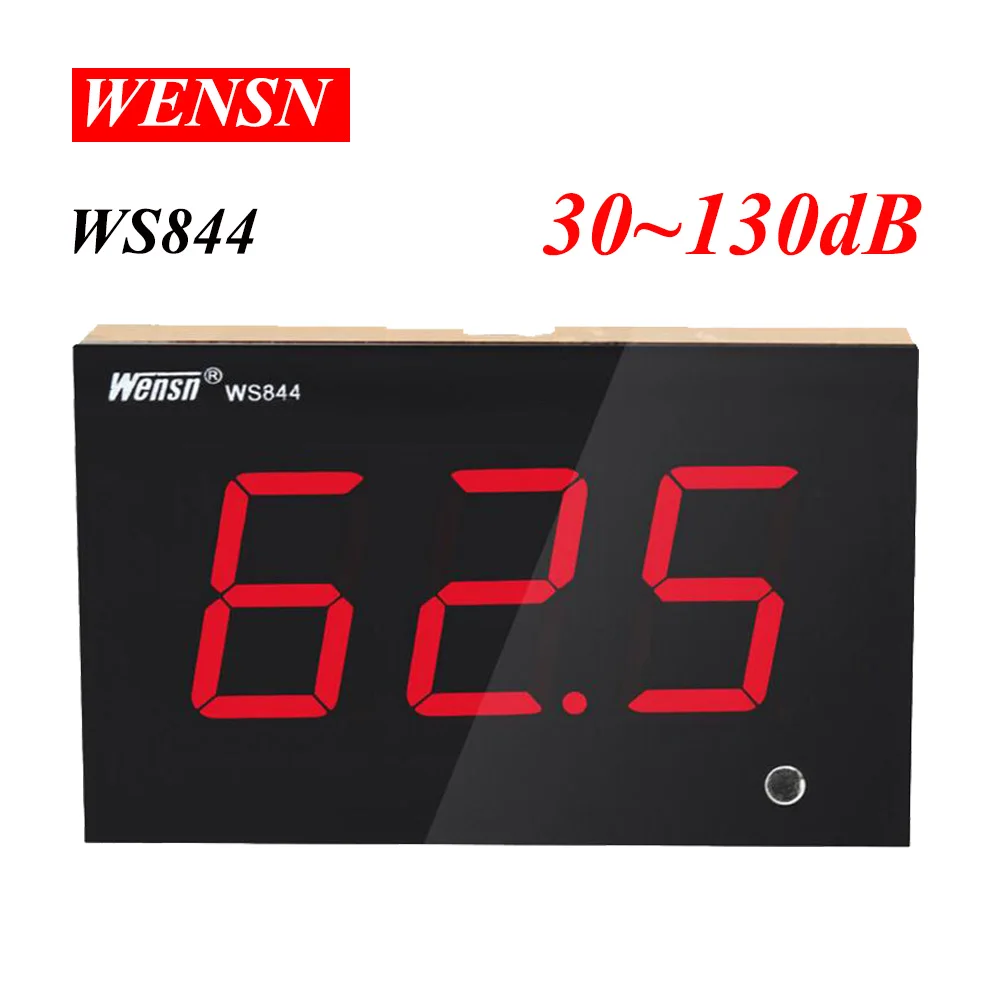 

Wensn Sound level meter 30~130dB Digital Decibel Meter noise measurement for Bar Indoor/office/home Wall hanging type Free Ship