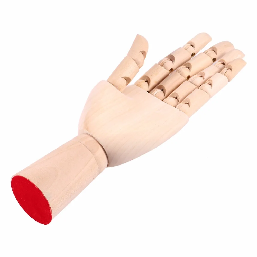 Modle Left Hand Wood Crafts painting  (6)