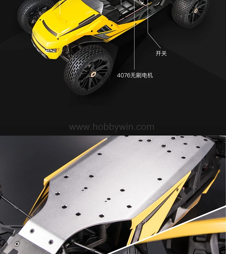 HBX 1/6 T6 бесщеточный двигатель 2WD внедорожный Багги 160A контроль скорости 2,4G радиосистема 15 кг цифровой сервопривод