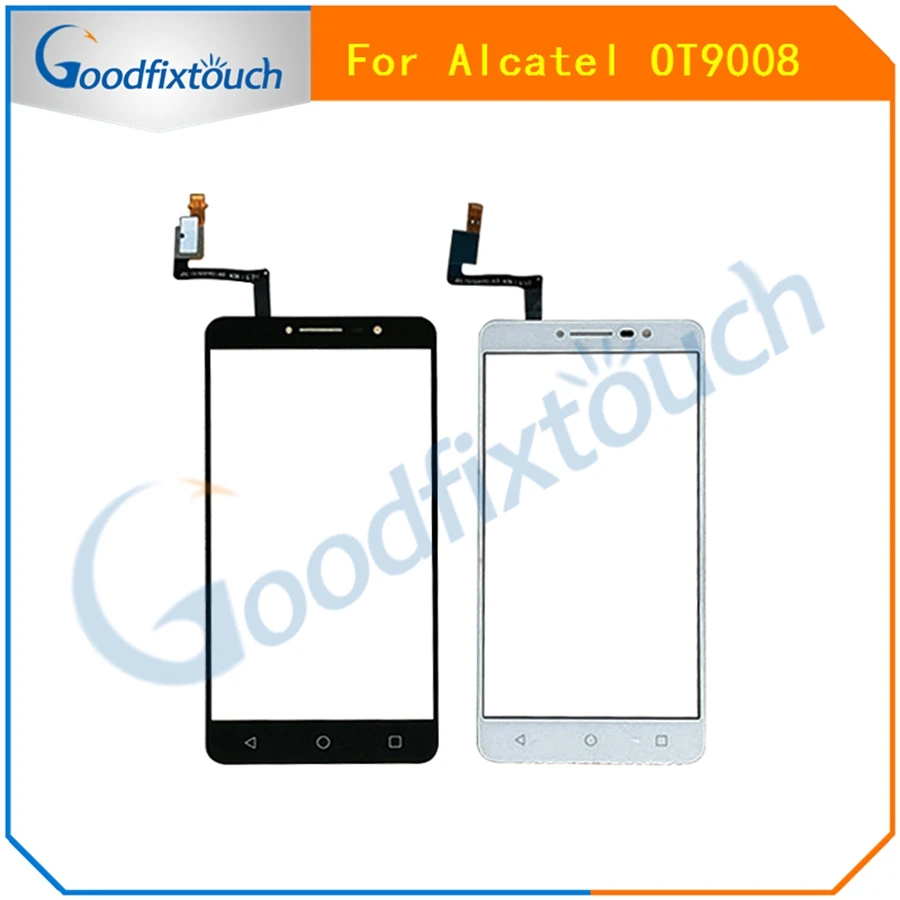 AT0224 For Alcatel One Touch A3 XL 9008 9008X 9008D OT9008 OT-9008 Touch Panel Glass Lens Touch Screen Digitizer Sensor Replacement Parts