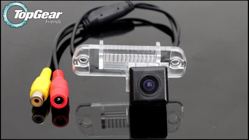 Qiilu 170 /° Fotocamera per Parcheggio Retrospettiva Posteriore Auto per Mercedes-Benz Classe C CL W203 W211 W219