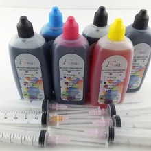 6X100 мл качество чернил на основе красителя заменить для Canon PGI-770PGBK CLI-771 BK CMY GY чернила для Canon PIXMA MG7770 принтера