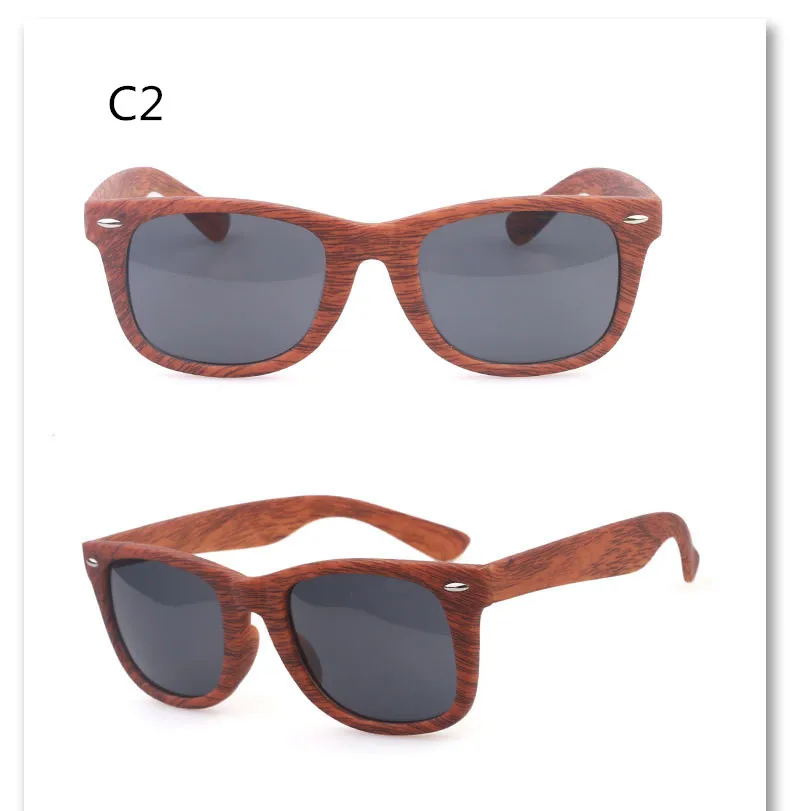 ASUOP2018 new retro wood grain ladies sunglasses fashion leopard men's glasses 100% UV400 reflective UV square driving goggles (16)