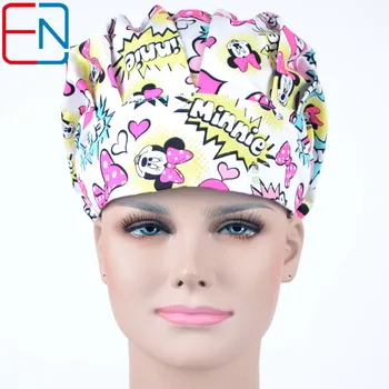 

Matin Women Bouffant Surgical Scrub Medical Chemo Hat/Cap Huo lie niao