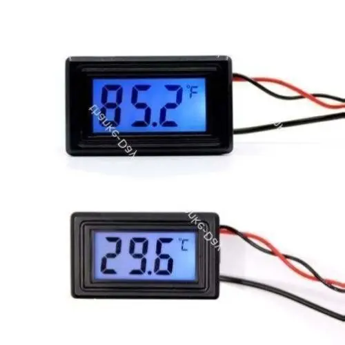 DYKB C/F Digital Thermometer Temperature Meter Fahrenheit Centigrade digital LCD TEMP monitoring for 12v 24v car | Электроника