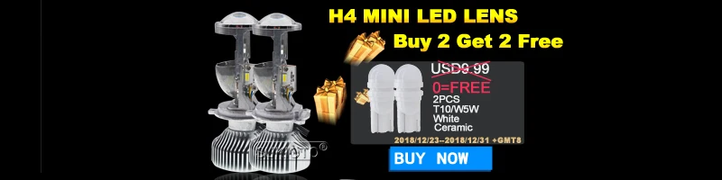 SUKIOTO 35W 70W H4 LED Headlight Projector lens Bulb LHD H4 HiLo H4 bixenon Mini projector bulb 1.5 inch 5500K Car Styling (14)