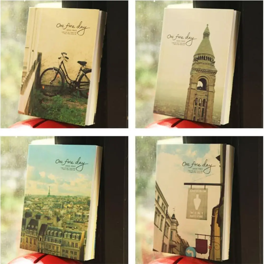Europe Feeling Cute Diary Planner Journal Scheduler Notebook Random Color Gift Free Shipping | Канцтовары для офиса и дома