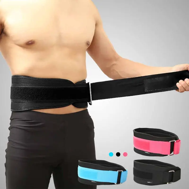 Nylon EVA Weight Lifting Weightlifting Squat Belt Lower Back Support
