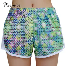 Лидер продаж, змеиные полоски, сексуальные женские шорты для йоги, свободные, дышащие, быстросохнущие Короткие штаны для йоги, фитнес-штаны для спортзала, бега