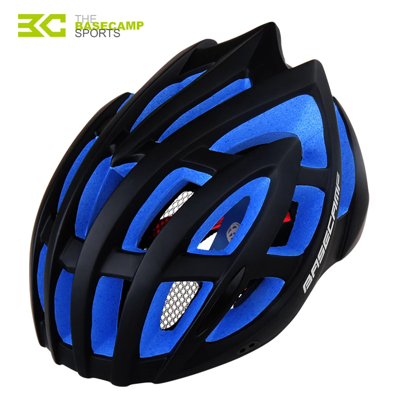 

BaseCamp 24 Air Vents PC EPS Breathable Sweat Absorbent MTB Road Mountain Bicycle Cycling Bike Helmet Hat Cap Outdoor BC-013