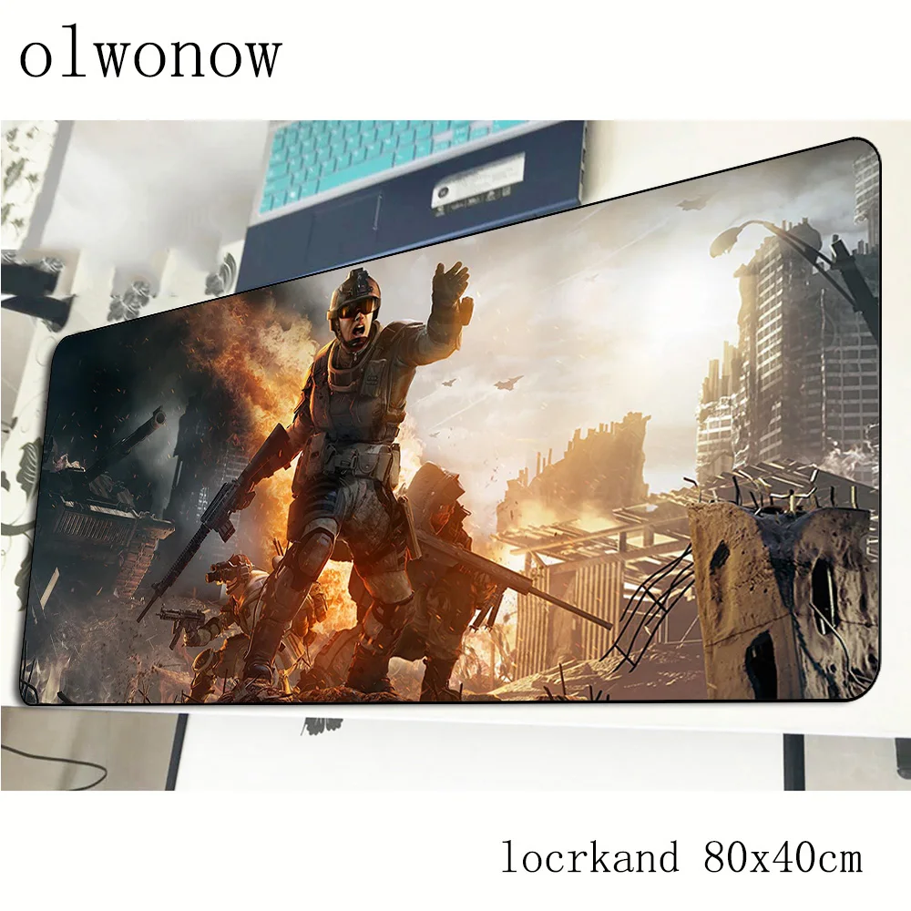 Коврик для мыши warface 80x40 см милые коврики лучший игровой коврик геймер массовый