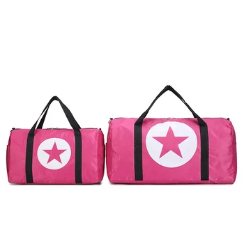 

Unisex Travel Sports Bag Large Capacity Handbag Luggage Travel Nylon Duffle Bags Nylon Weekend Multifunctional Gym Bag Fitness