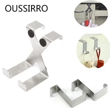 Установка нержавеющая сталь крюк для хранения ванная комната многофункциональная крепкая вешалка крючки для подвешивания дверного шкафа использовать крюк