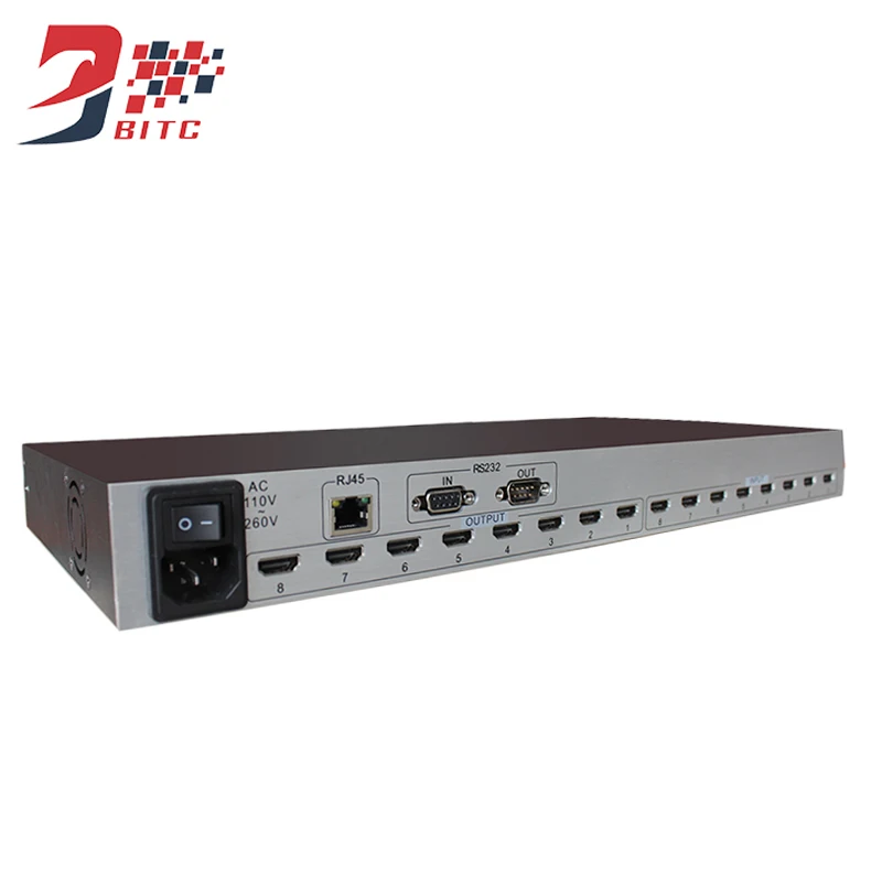 SZBITC High Quality 8 in 8 out 4K HDMI Matrix 8x8 With RS232&RJ45&IR Remote Control 1U Ultra HD 1080P 3D SZBITC High Quality 8 in 8 out 4K HDMI Matrix 8x8 With RS232&RJ45&IR Remote Control 1U Ultra HD 1080P 3D