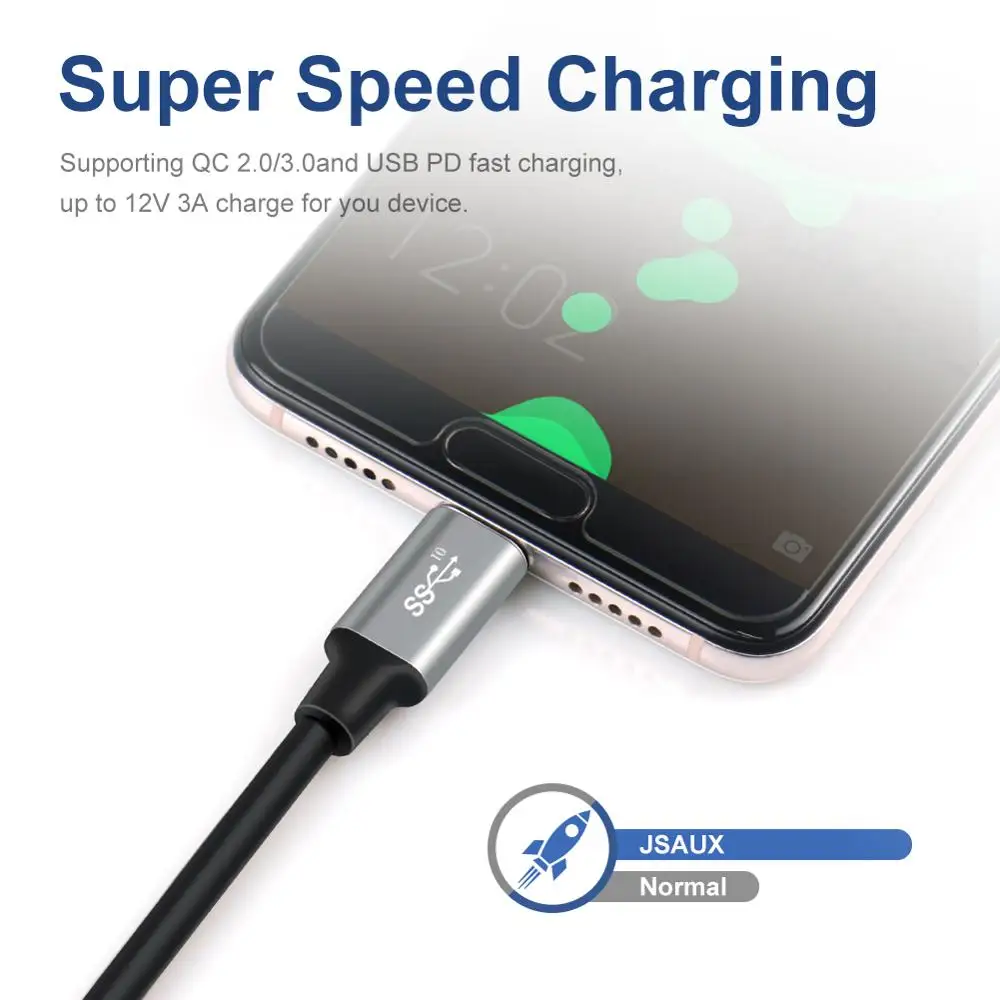 Кабель USB Type C на 3 1 Gen2 20 в 5A PD 10 Гбит/с 4K60 Thunderbolt для Ipad pro/Nintendo Switch|Переходники и