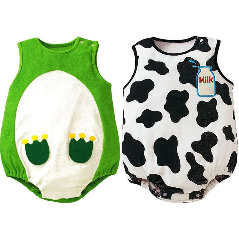 

Zehui Best Sell Baby Suit Girl Boy Cartoon Pattern Romper Jumpsuit Toddler Apparel