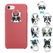 Новинка 360 градусов вращение мультфильм аниме собака смешная собака Телефон кольцо кронштейн для iPhone6s 7 8p X XR XS max