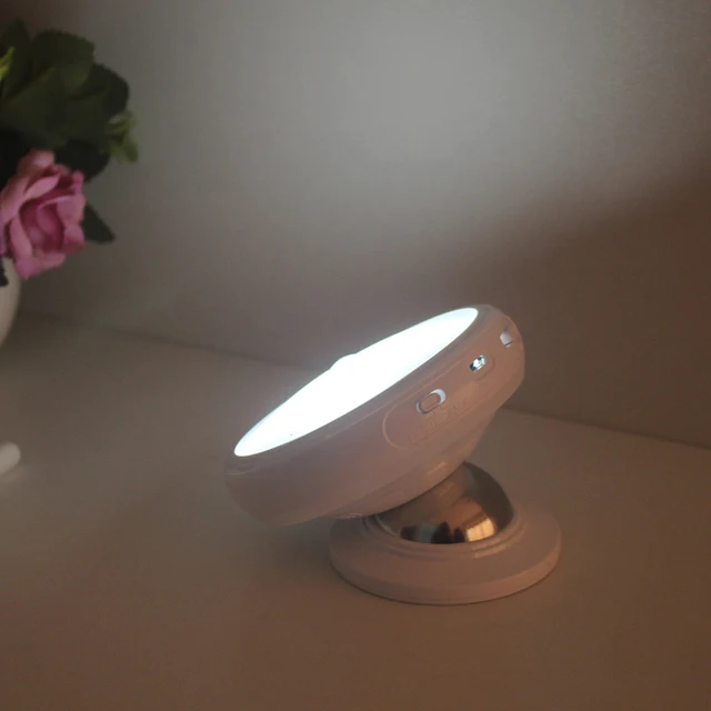 Loskii Indoor 360 Degree Rotation Body Sensor LED Night Light