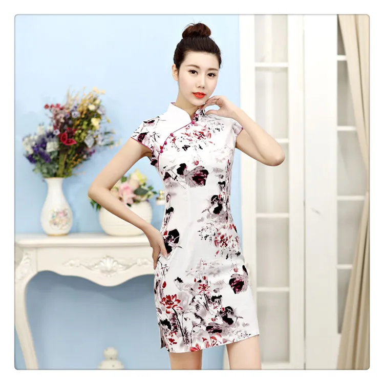 Women 5XL 4XL Shanghai Tang Qipao Cheongsam Evening Party  (42)