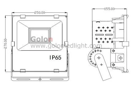 120W 150W size