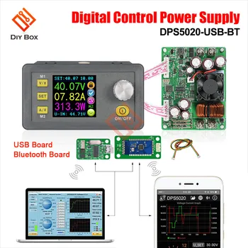 

DPS5020 LCD Voltmeter 50V 20A Current Voltage tester Step-down Programmable Power Supply module Regulator Converter