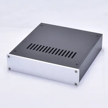 

Kaolanhon Amplifier Case Enclosure DIY Box 220*52*226MM All Aluminum Power Amplifier Chassis Housing 2205 Front Stage Amp DAC
