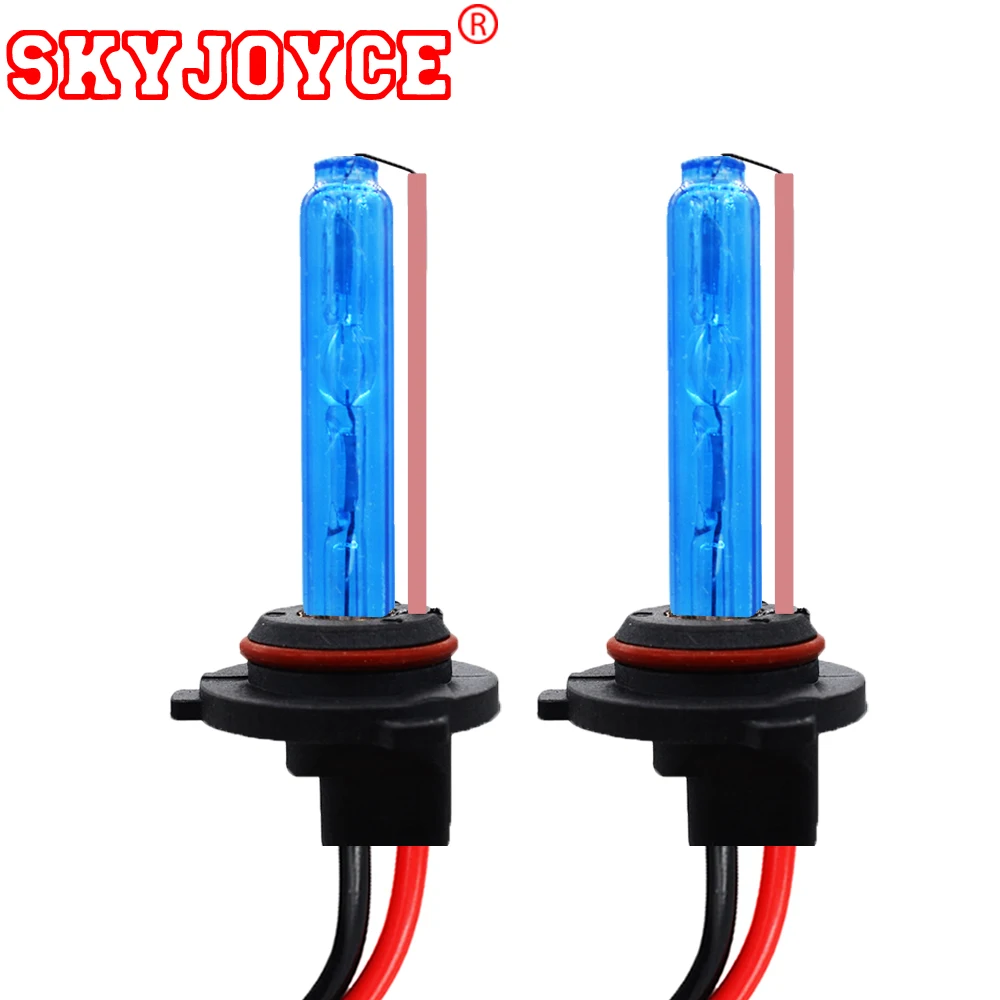SKYJOYCE AC 35 Вт ксеноновая лампа H7 h1 h3 h8 h11 темно синяя 30000K 9005 9006 H27 h4 фиолетовая розовая