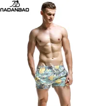 Быстросохнущая Летняя мужская пляжная одежда Siwmwear мужские пляжные шорты цветочные шорты с принтом мужские плавательные трусы